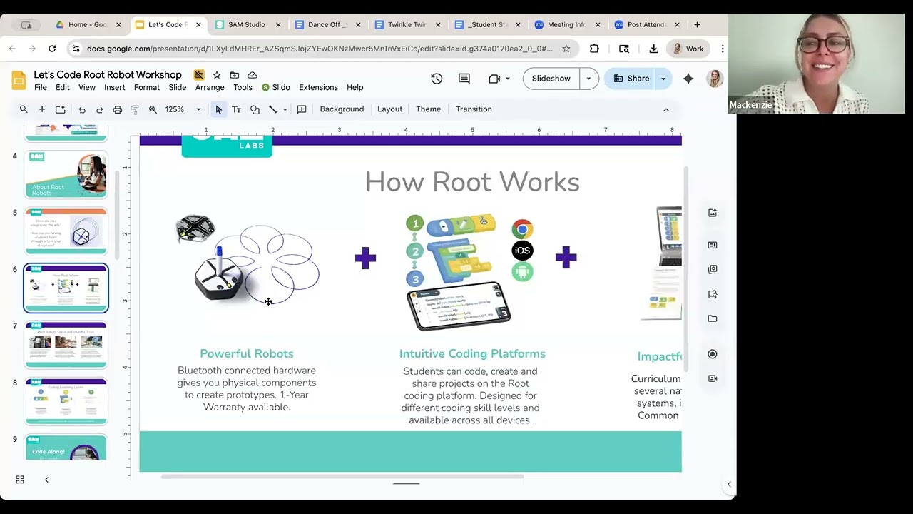 Lets Code Root Robot