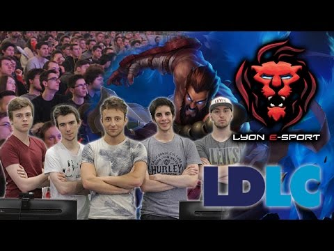 La team EC contre LDLC - Tournoi Lyon Esport
