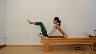 Fortalecimento de Power House e Estabilizadores Escapulares no Reformer