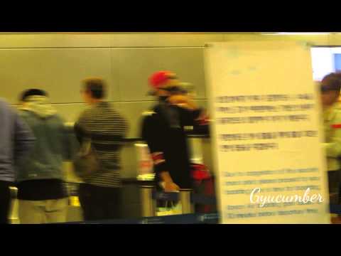 140413 Shinee LAX Departure [Jonghyun Focus]