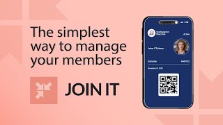 Intro to Join It: The Simplest Way to Manage Your Members