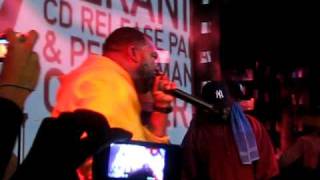 Raekwon performing &quot;Cold Outside&quot; at OB4CL2 album release party at SOBs