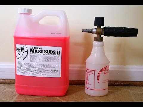 Chemical Guys Maxi Suds ll 2 (foam Cannon) Review and test