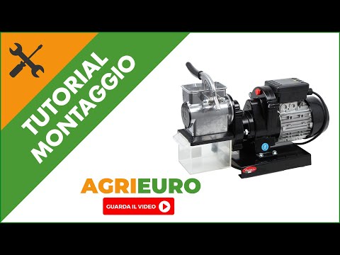 Grattugia Reber N.5 500W, montaggio completo.