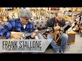 Frank Stallone and Mark Agnesi playing Joe Bonamassa"s Epiphone Amos Korina Flying V