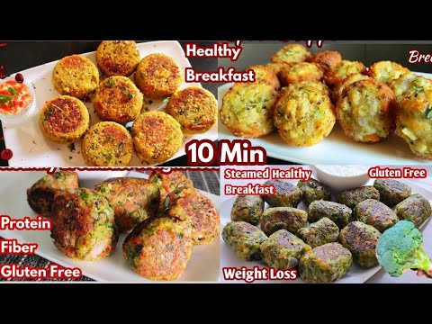 High Protein Vegetarian Healthy Breakfast Ideas In Just 10 Minutes / Healthy Breakfast Recipes/Nasta