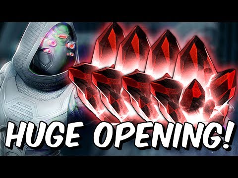 HUGE 4x 5 Star & 10x 4 Star Crystal Opening on Seatin! - Marvel Contest Of Champions