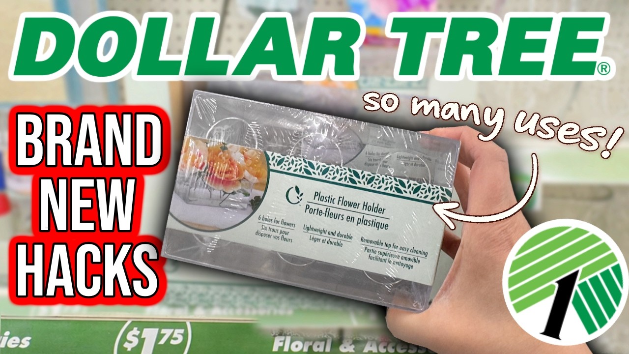 *GENIUS* Dollar Tree HACKS you won't BELIEVE are 