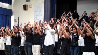 Grant Elementary Chorus "EARTH SONG" Tribute to Michael Jackson
