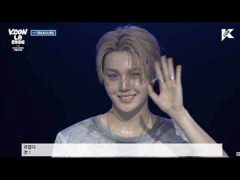 [KCON LA 2026] TREASURE - IF I + DANGER + IWYL + PARADISE + GAME SESSIONS ( ARTIS STAGE )