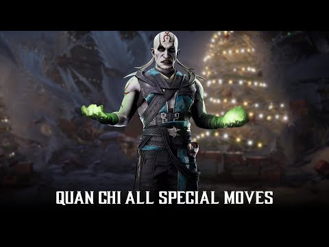 Mortal Kombat 1 - Quan Chi All Special Moves 4K