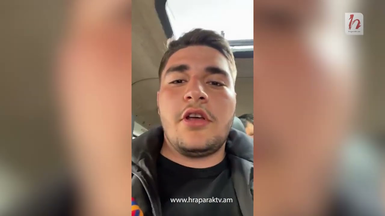 Վանեցյանի որդին ոստիկանական մեքենայից տեսանյութ է հրապարակել