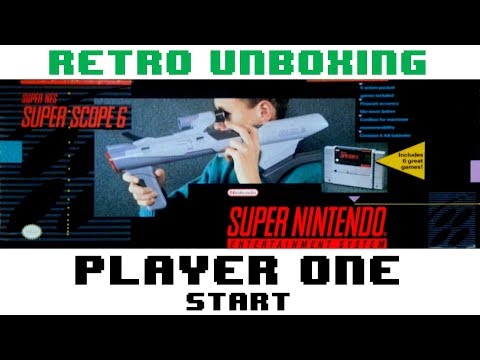 SNES Super Scope Unboxing