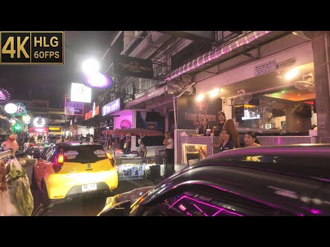 [4K HLG] Soi Diana | Soi Honey | Soi Skaw Beach | Buakhao | Pattaya 🚶‍♂Walking Tube | 20260124