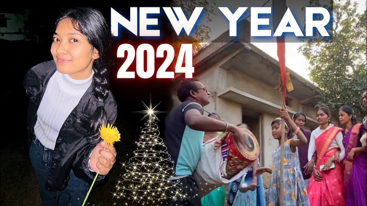 Dancing and enjoying😍 Happy New year 2024🎊