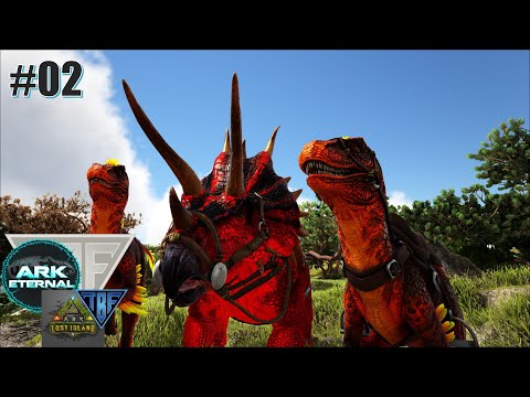 Early Alpha Raptors!  Eternal-ly Lost E02 Ark Survival Evolved - Ark Eternal - Parados - Lost Island