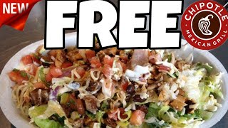 How To Get FREE Chipotle (STILL WORKING)