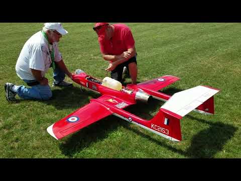RC Jet Flight Dumb Thumbs RC field 08-22-2020