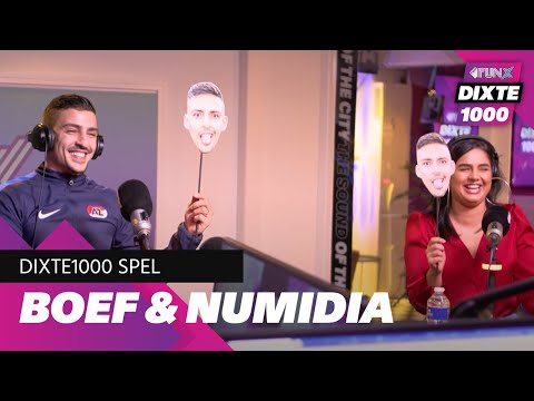 DIXTE1000: WAT weten BOEF en NUMIDIA van elkaar? WIE O WIE SPEL!