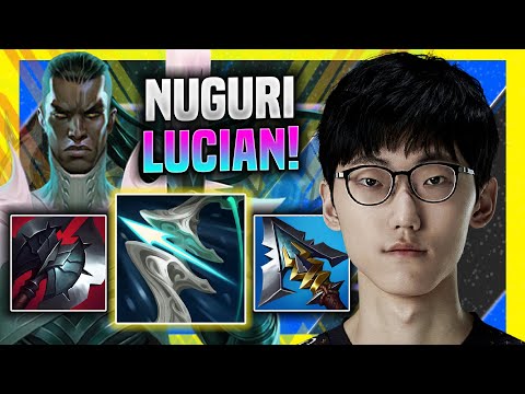 NUGURI IS A MONSTER WITH LUCIAN! - FPX Nuguri Plays Lucian Top vs Camille! | Season 11