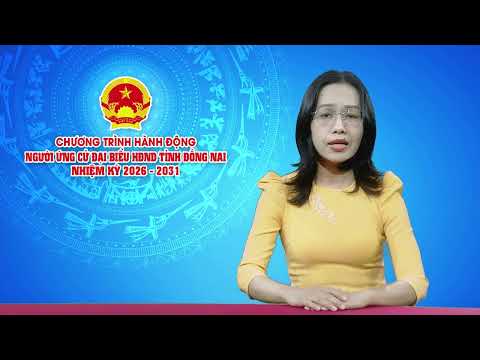 Chương trình hành động của ứng cử viên Nguyễn Thị Bình