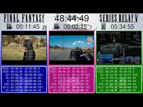 Final Fantasy Series Relay Race V  - Part 7: Final Fantasy XV