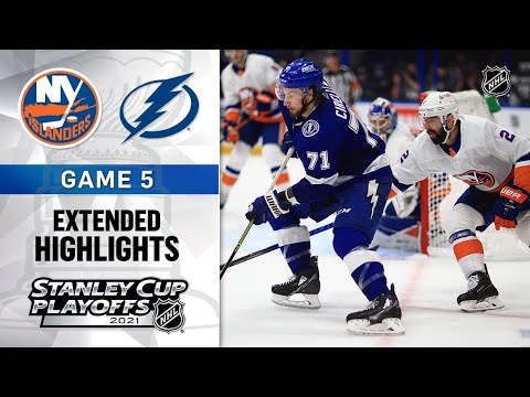 New York Islanders vs Tampa Bay Lightning R3, Gm5 Jun 21, 2021 HIGHLIGHTS