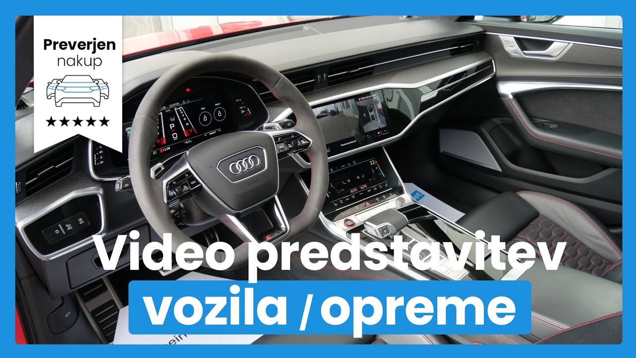 Audi RS6 Avant TFSI quattro tiptronic- AKRAPOVIČ - KERAMIČNE ZAV.