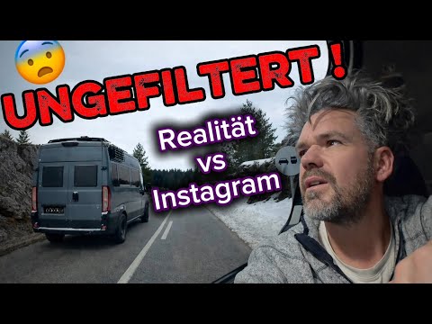 Harter Roadtrip ungefiltert 😰 von 15 zu -15 🥶 Rohes Abenteuer - VAN vereist & nichts mehr geht!