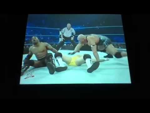 Smackdown ryback vs challenger 2 on 1 handicap match