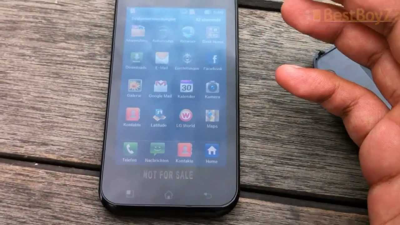 Hands-on: LG E730 OPTIMUS Sol - YouTube