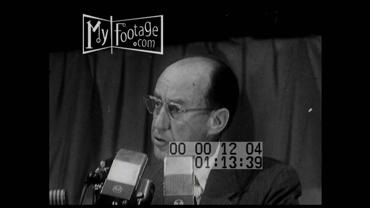 1956 Democratic Presidential Primaries Debate with Adlai Stevensons and Estes Kefauver