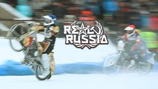 preview picture of video 'Ice Speedway Motorcycle Racing. Real Russia ep.90'