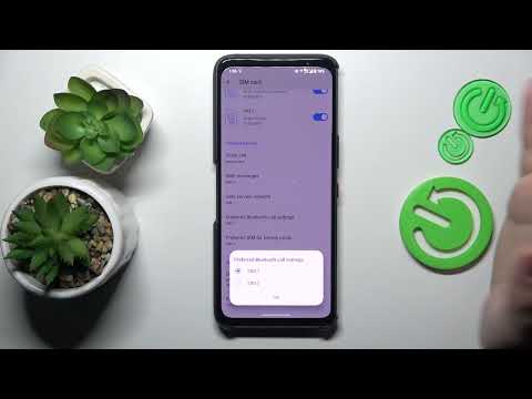 How to Manage SIM Card Preferences on ASUS ROG Phone 7 - Set Preferred SIM for Calls, Data, SMS