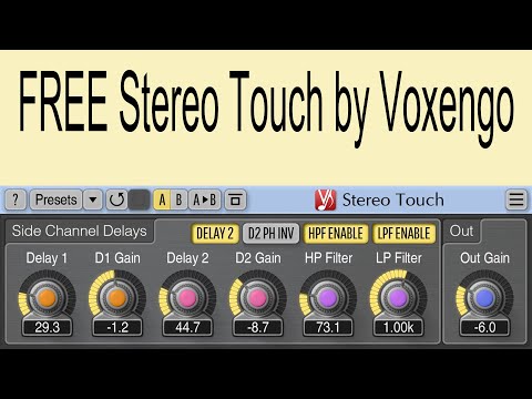FREE Stereo Touch by Voxengo