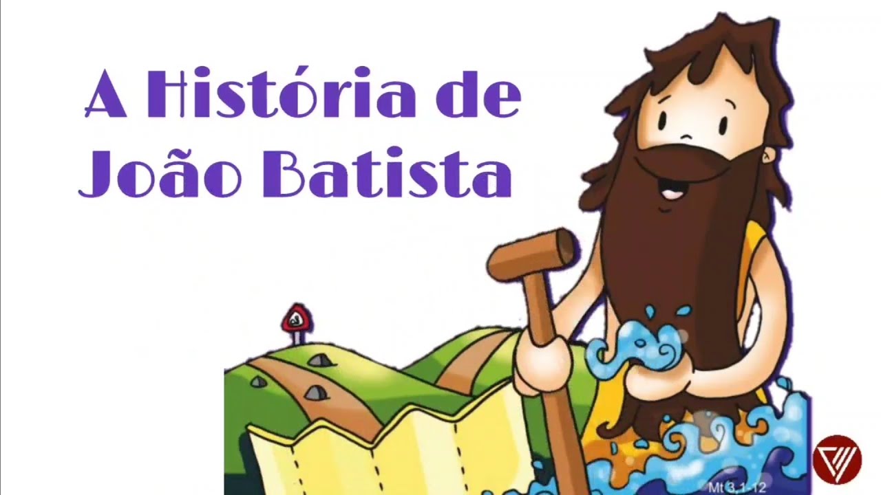 A história de João Batista 🌊🧒🏻🌊 | Desenho Bíblico | Catequese Animada