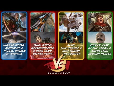 Commander S6E6: Ludevic/Kydele vs Ishai/Silas Renn vs Akiri/Ikra Shidiqi vs Reyhan/Bruse Tarl