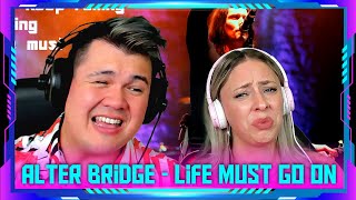Millennials React to Life Must Go On by Alter Bridge Lyric VIdeo | THE WOLF HUNTERZ Jon and Dolly