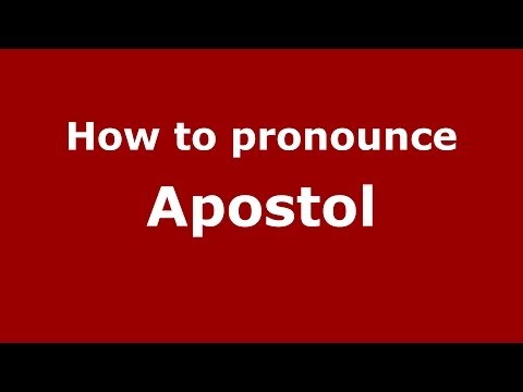 How to pronounce Apostol (French/France) - PronounceNames.com