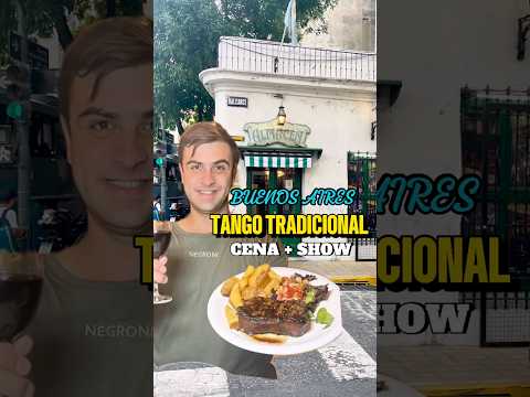 CENA + SHOW - Viejo Almacén de Tango desde 1969 - SAN TELMO 🇦🇷