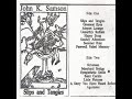 John K. Samson - Slips and Tangles Demo - Side A