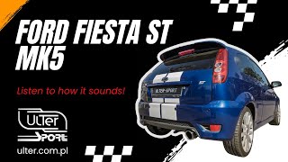 Video: Ulter Sportauspuff Ford FIESTA 6 ST150
