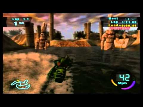 Let's Play Splashdown Bonus Video: Hard Mode Tracks & More - YouTube