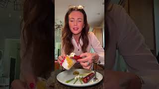 Eat With Me on My Tiffany Plate ✨ #dailyvlog #foodlover #dinnertime #momlife