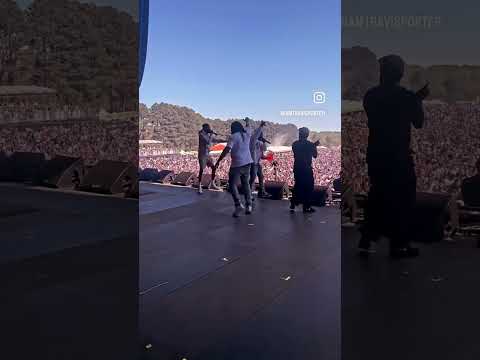 Dreamvillefest day 2 ! We crashed the stage at j.cole’s annual dreamville fest