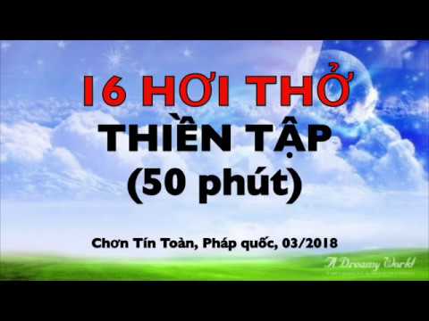 THIỀN TẬP - 16 HƠI THỞ - Chơn Tín Toàn