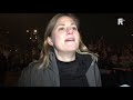 Dansende demonstratie tegen wegwerpplastic