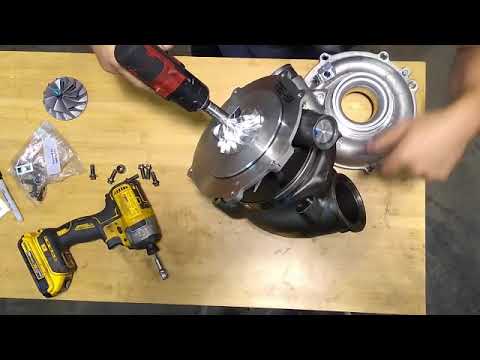 Compressor Wheel Install