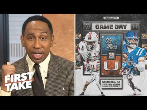 FIRST TAKE | Miami's defense is too powerful for Ole Miss! - Stephen A. predicts to CFP Semifinal