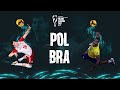 🇵🇱 POL vs. 🇧🇷 BRA - Highlights Semi Finals | Men's World Championships 2022